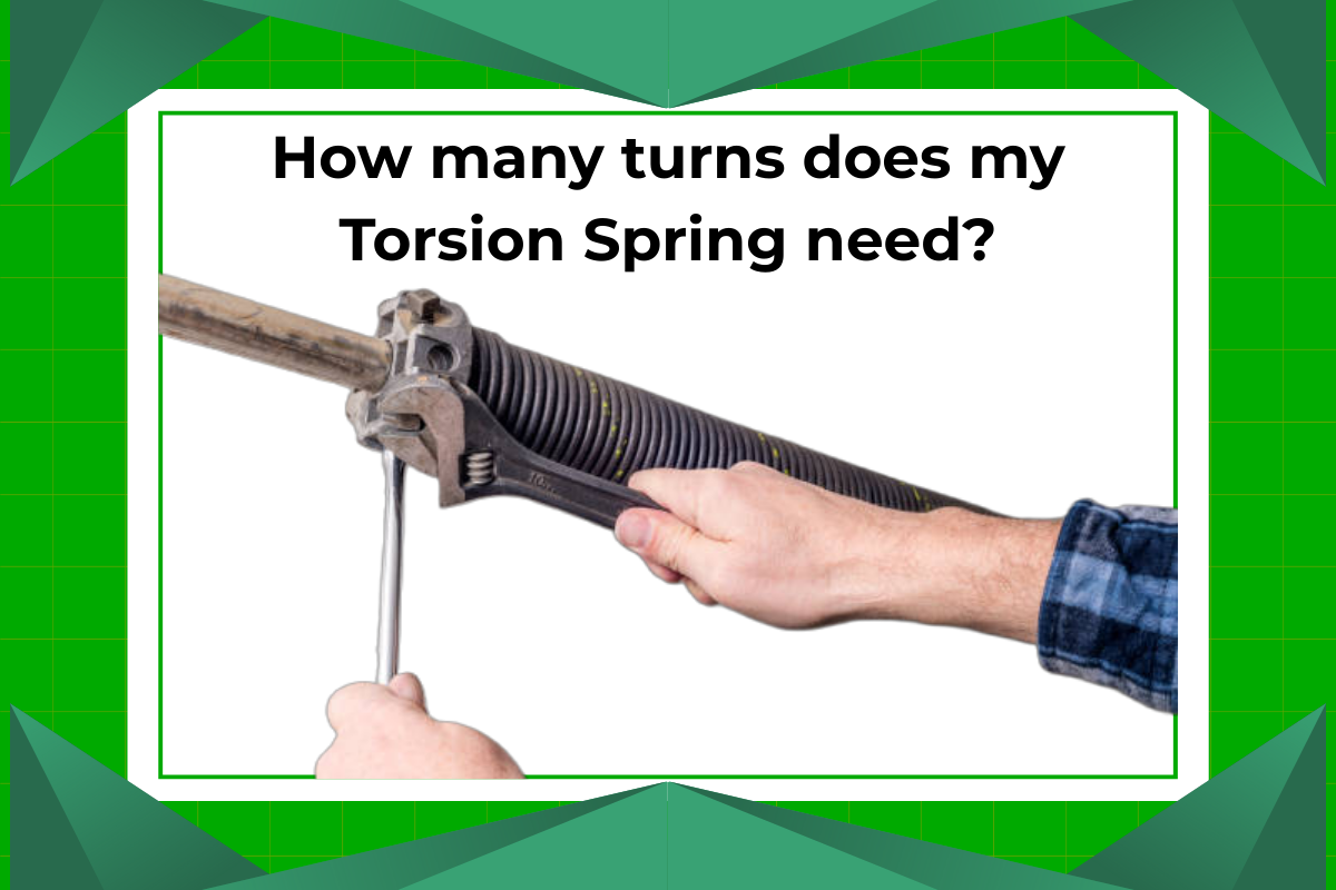 How many turns does my torsion spring need?