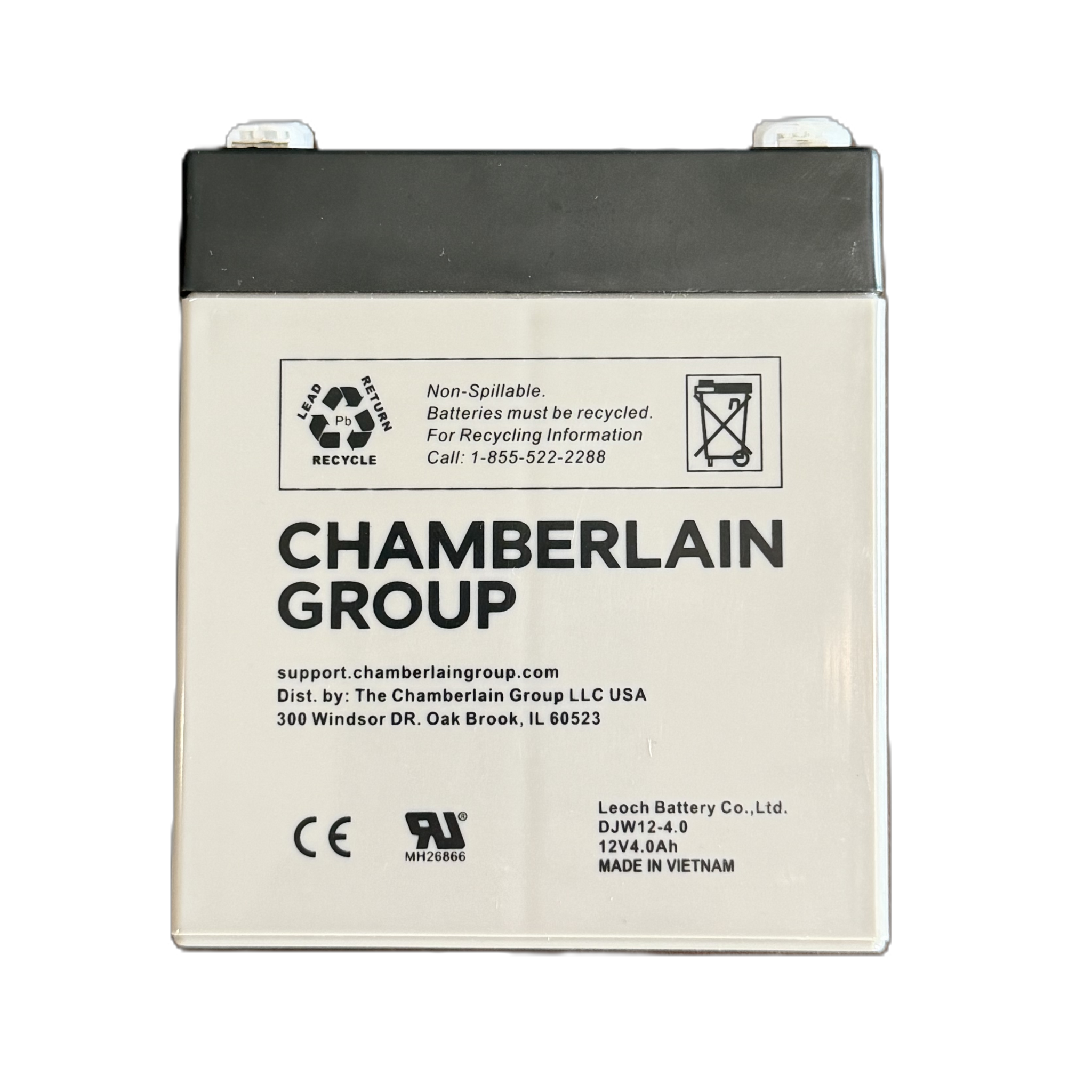 OEM Chamberlain/LiftMaster 485LM Garage Door Opener Replacement Battery
