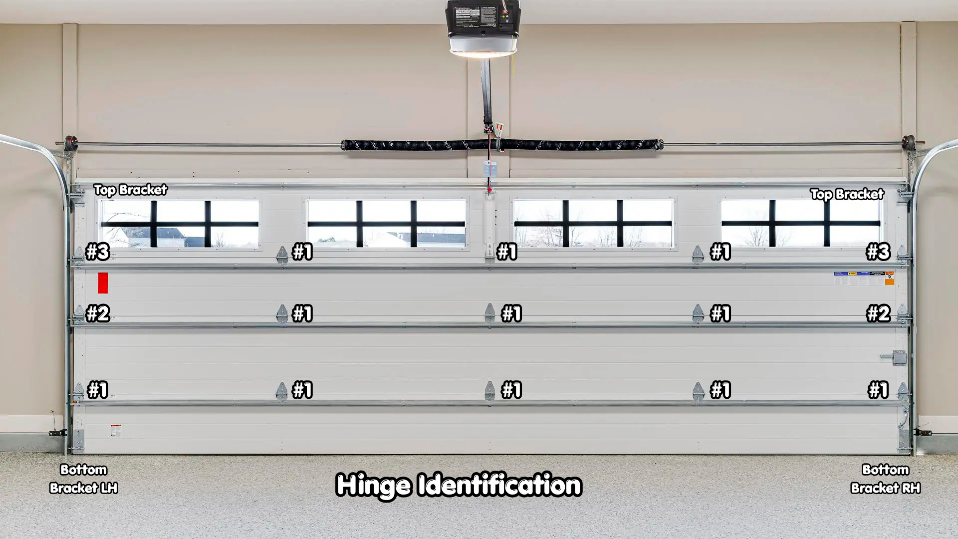 QuietFlex #1 Garage Door Hinge – Self-Lubricating, Ultra-Quiet Operation