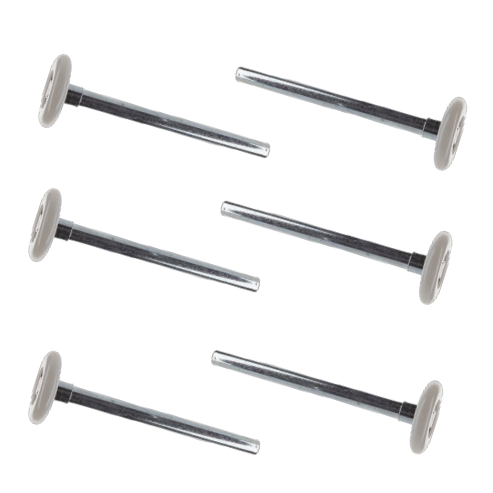 Garage Door Rollers – Nylon 2” Long Stem, 11 Ball Bearing (6.75” Stem)