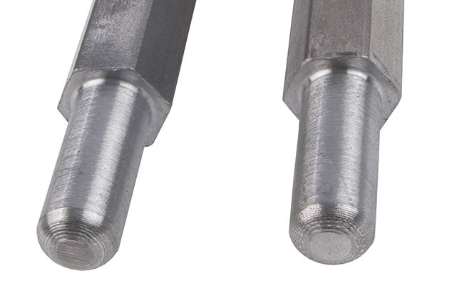 Pair of Hex Garage Door Winding Bars β 24" Length (5/8" to 1/2")
