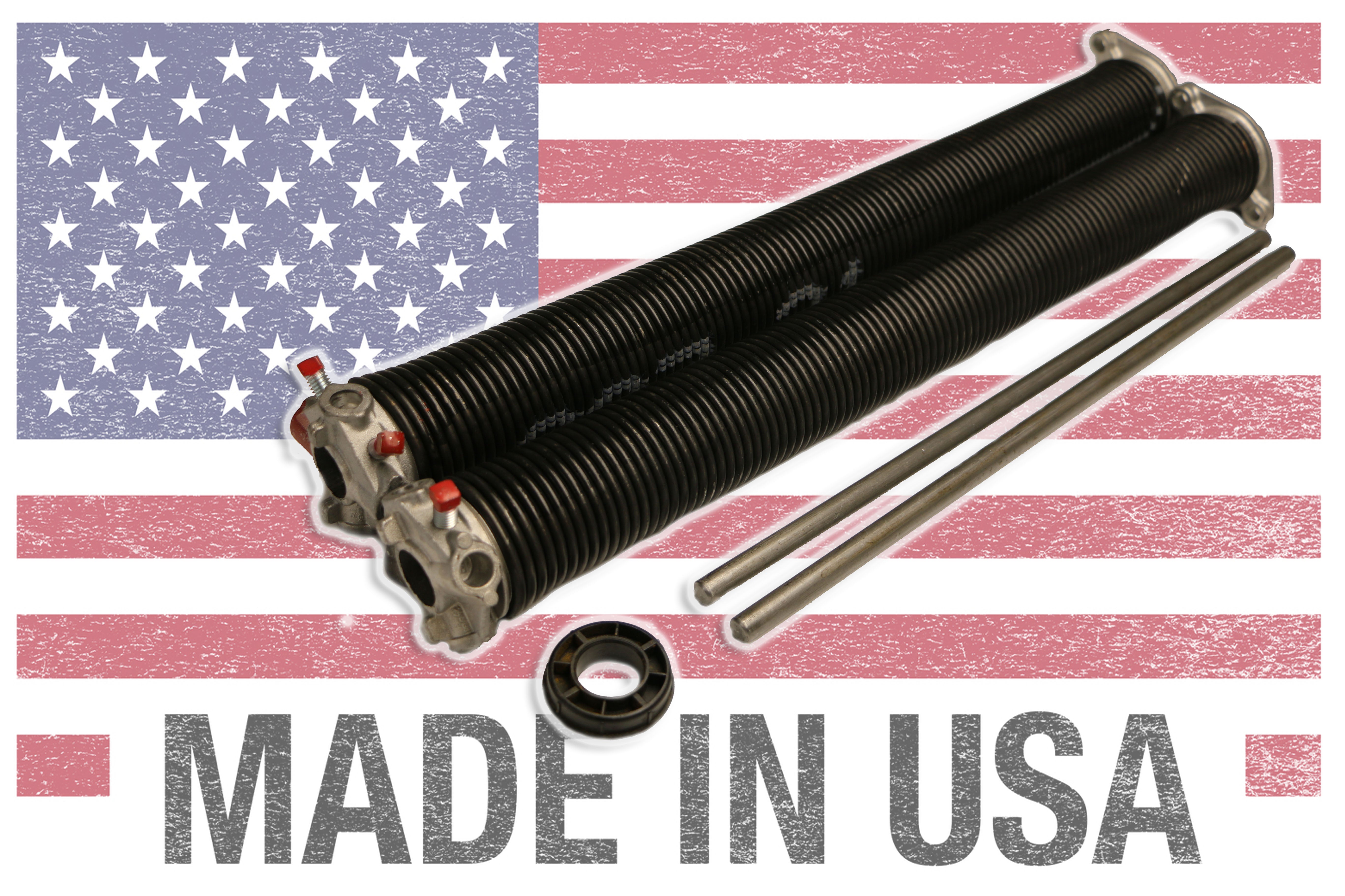 Garage Door Torsion Springs – Custom Sizes, Oil-Tempered Steel