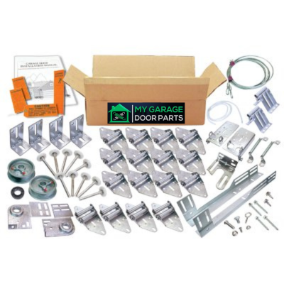 Garage Door 7' H Single Wide, Residential Hardware Box