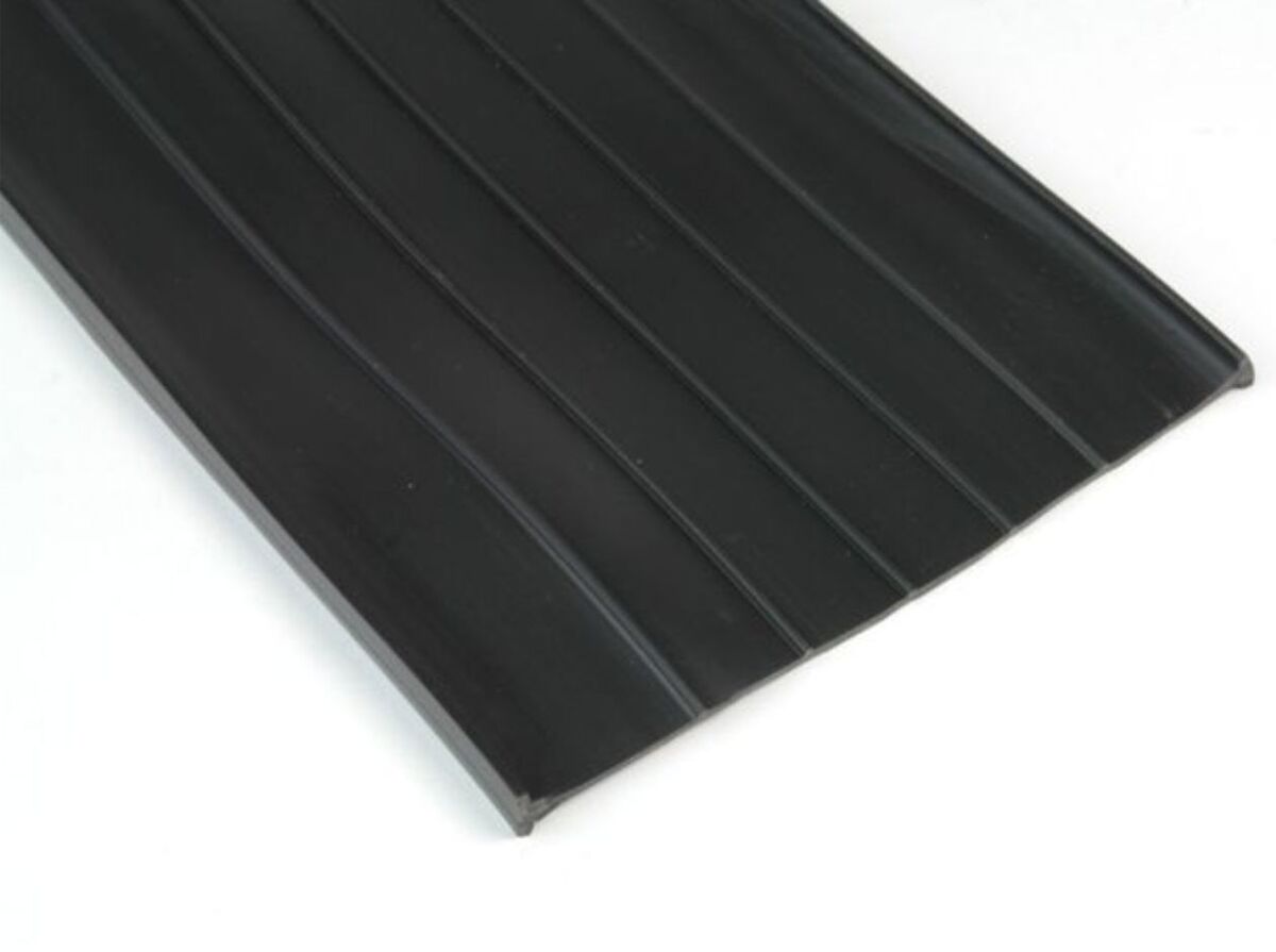 Astragal Bottom Seal – 3.5" Rubber – Durable Weatherproof Garage Door Seal