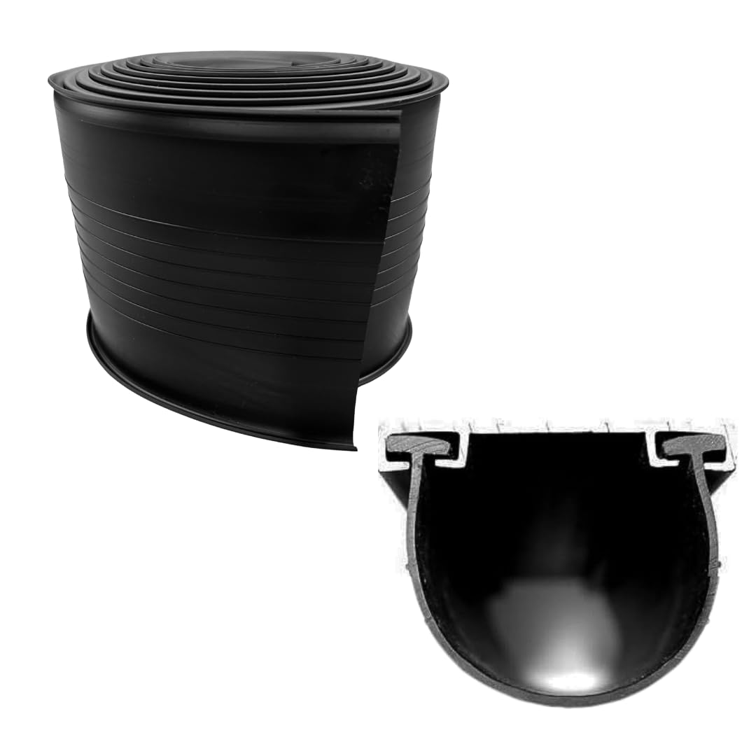 Astragal Bottom Seal – 7" Rubber – Heavy-Duty Weatherproof Garage Door Seal