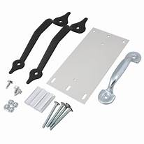 Decorative Hardware Spade Vertical Handles (Pair)