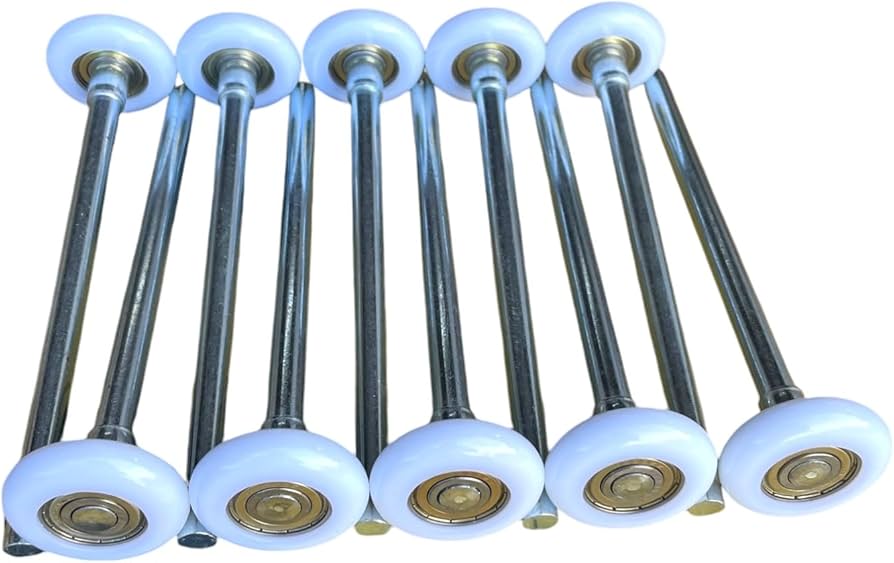 Nylon Roller 2" 6200zz Long WHITE-Bag 10