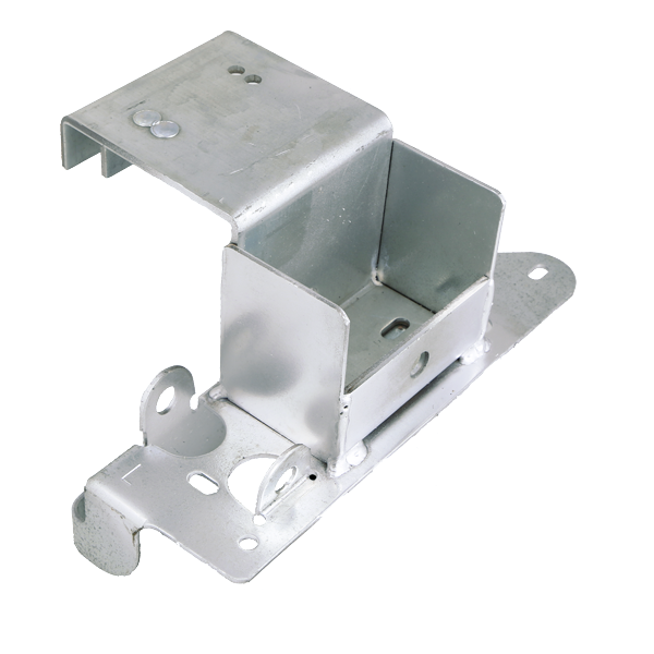 Garage Door Bottom Bracket CBB-95 Low Headroom 2in, Left Hand