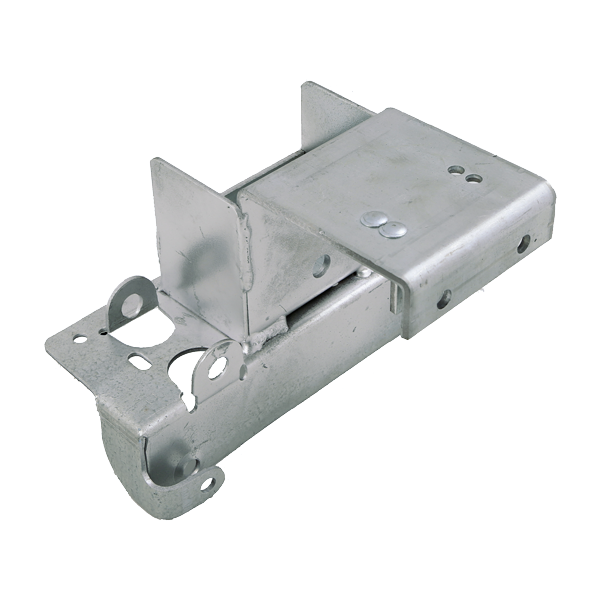 Garage Door Bottom Bracket CBB-95 Low Headroom 2in, Right Hand