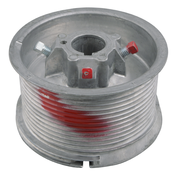 Garage Door Torsion Spring Drum, D525216, 1 1/4", Left Hand