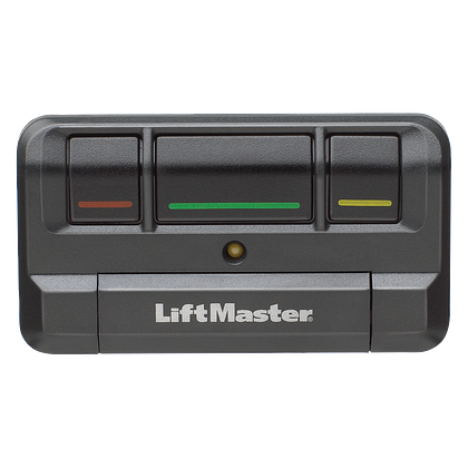 LiftMaster 813LMX Three-Button Open/Close/Stop Programmable DIP Remote – Commercial Grade