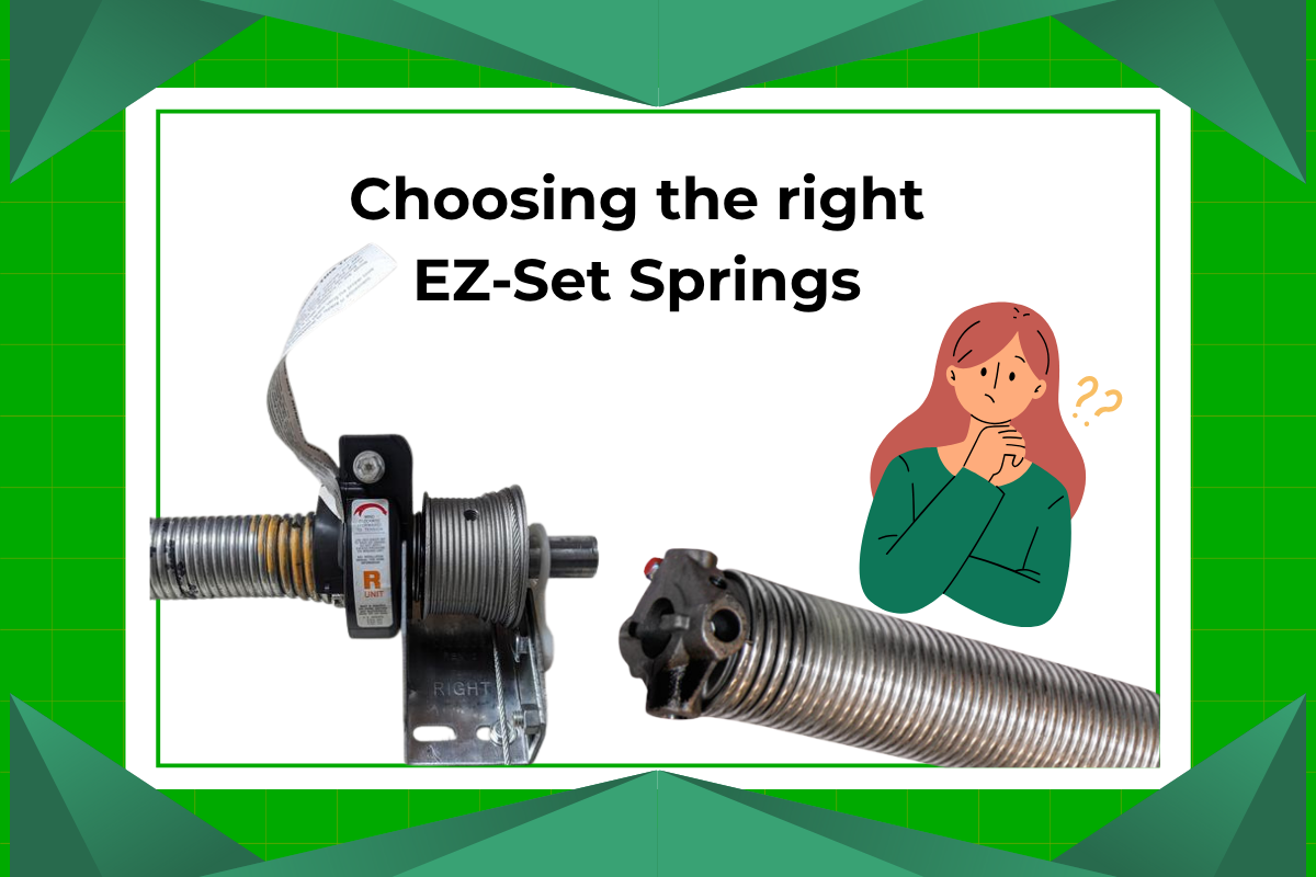 How to Find the Correct EZ-SET® Torsion Spring for Your Garage Door