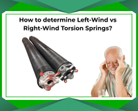 How to Tell Left-Wind vs Right-Wind Garage Door Torsion Springs