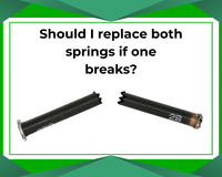 Why You Should Always Replace Both Garage Door Torsion Springs When One Breaks