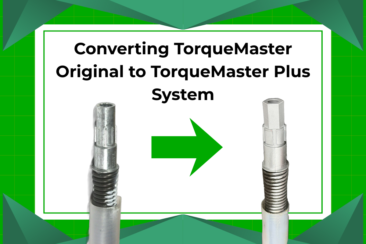 Converting Wayne Dalton TorqueMaster Original to Wayne Dalton TorqueMaster Plus
