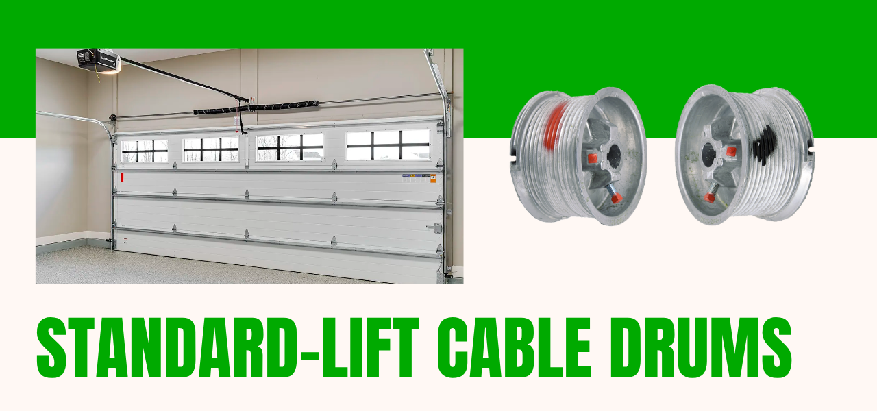 Garage Door Cable Drums - Standard Lift