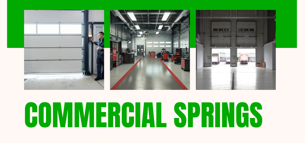 Commercial Garage Door Torsion Springs – Heavy Duty | 2 5/8", 3 3/8" & 3 3/4" ID