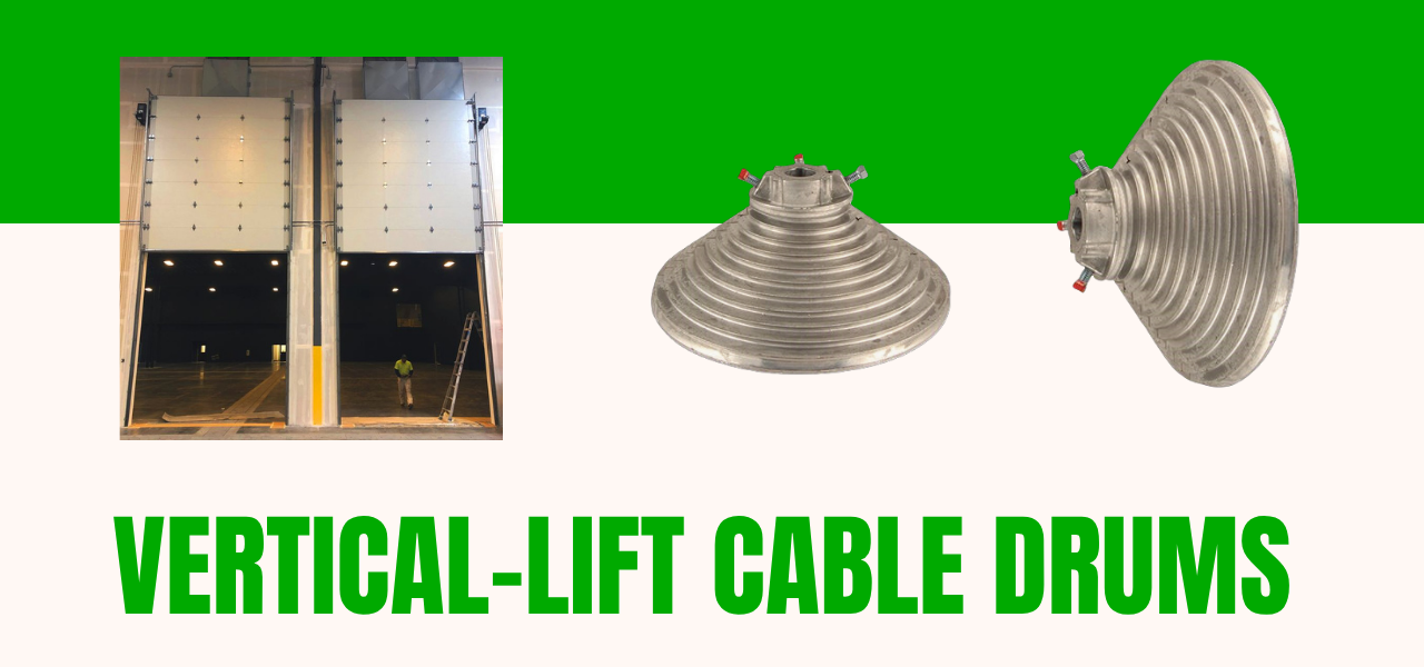 Garage Door Cable Drums - Vertical Lift