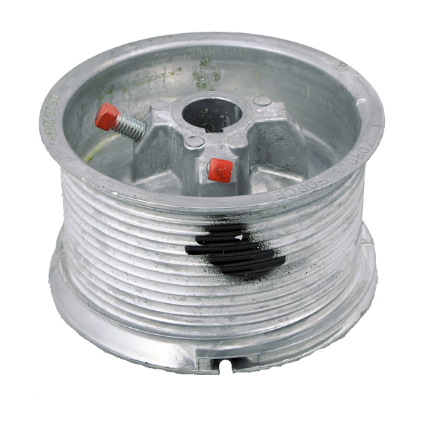 D525-216 Garage Door Cable Drums – Standard Lift, Up to 18' High Doors, 1" Shaft (Pair)