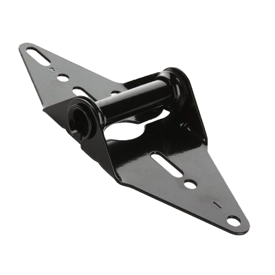 Powder Coated Garage Door Hinge Kit - Black