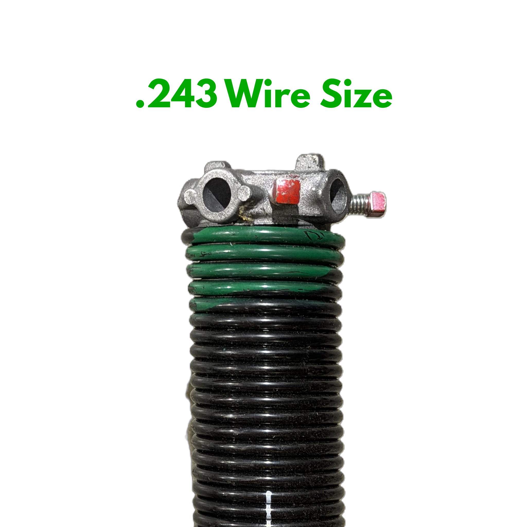 Garage Door Torsion Spring - Pre-Assembled, 2" ID, Heavy Duty