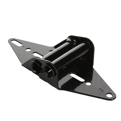 Powder Coated Garage Door Hinge Kit - Black