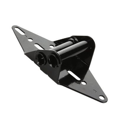 Powder Coated Garage Door Hinge Kit - Black