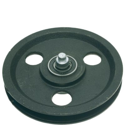 5 inch heavy-duty cast pulley with 5/8 bore for commercial garage doors