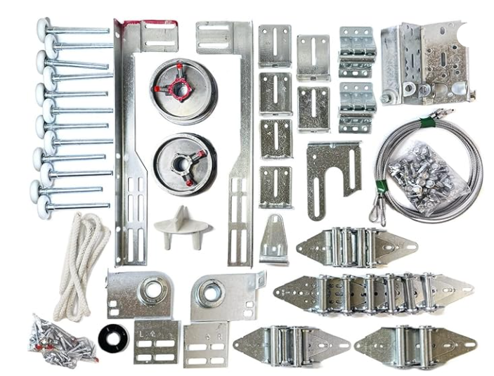 Garage Door Hardware Installation Kit (for 8' x 8–9' Torsion Spring Doors)