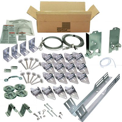 Residential Garage Door Extension Hardware Kit – 7′ & 8′ Height, Single or Double Wide