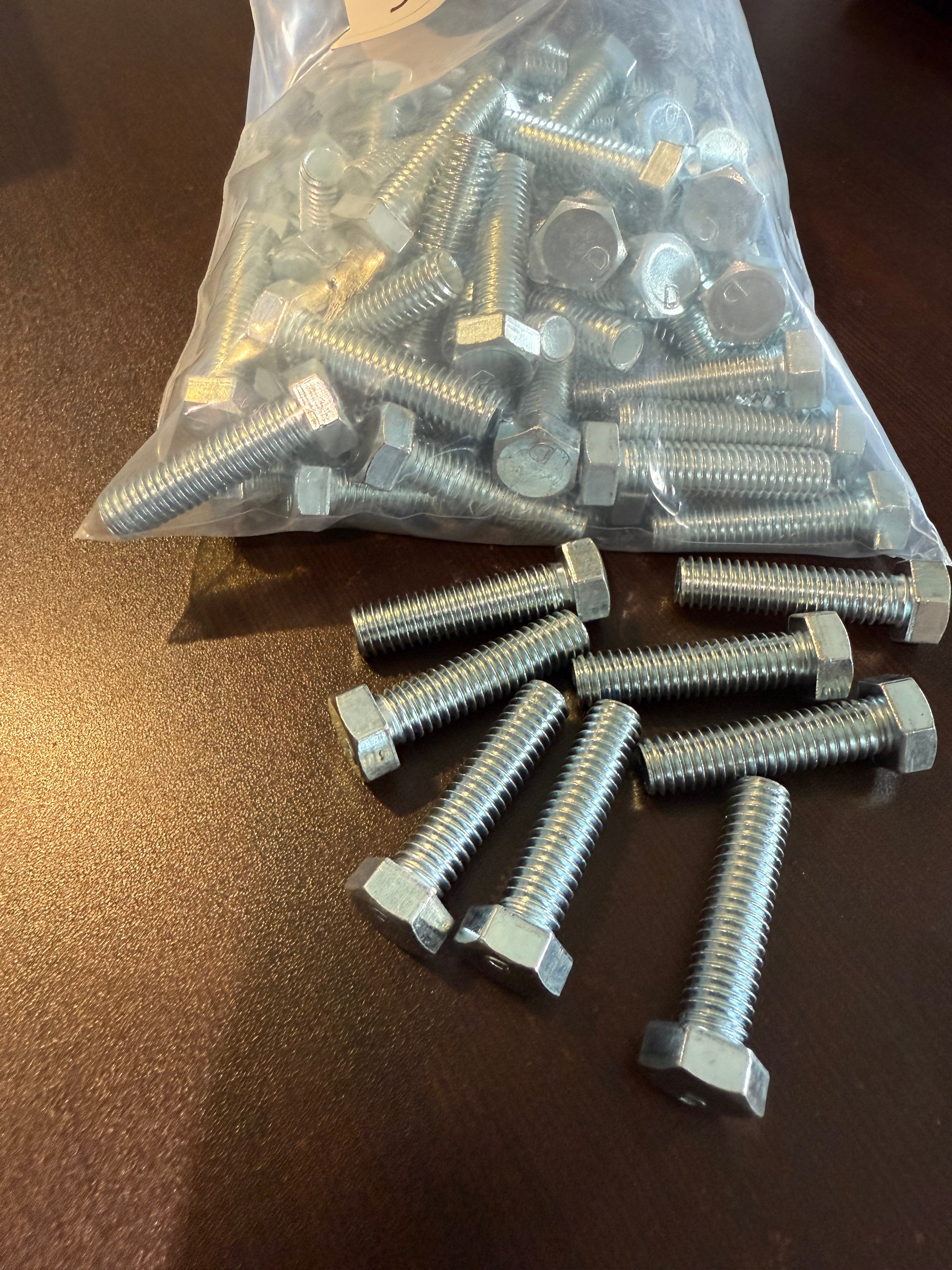 3/8"-16 x 1 1/2" (Springline) Bolts – Bag of 100