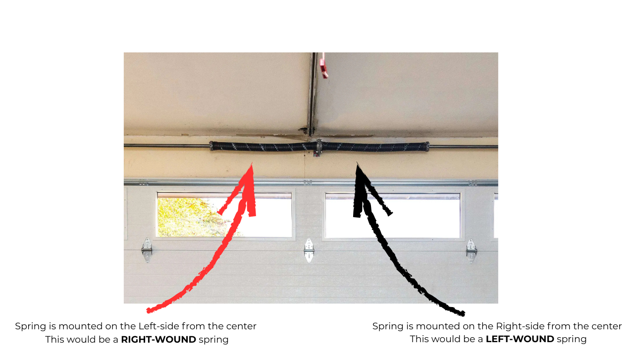 Garage Door Torsion Spring - Pre-Assembled, 2" ID, Heavy Duty