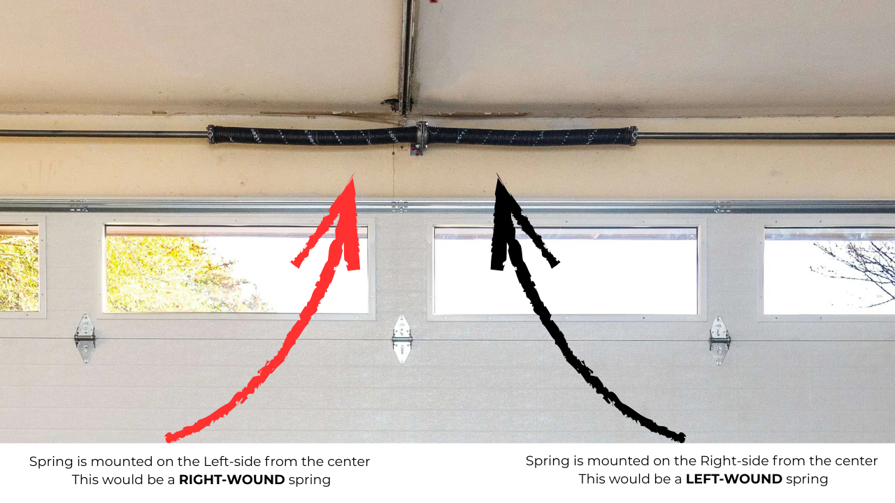 Garage Door Torsion Springs – Custom Sizes, Oil-Tempered Steel - 1.75" or 2" ID