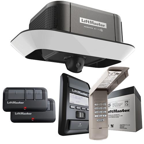 LiftMaster 87504-267 – Secure View™ Ultra-Quiet Belt Drive Smart Opener