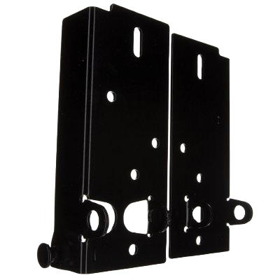 Powder Coated Garage Door Hinge Kit - Black