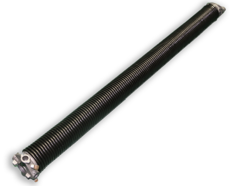 Commercial garage door torsion spring with cones – ID 2-5/8 inch, oil-tempered steel, customizable size, made in USA