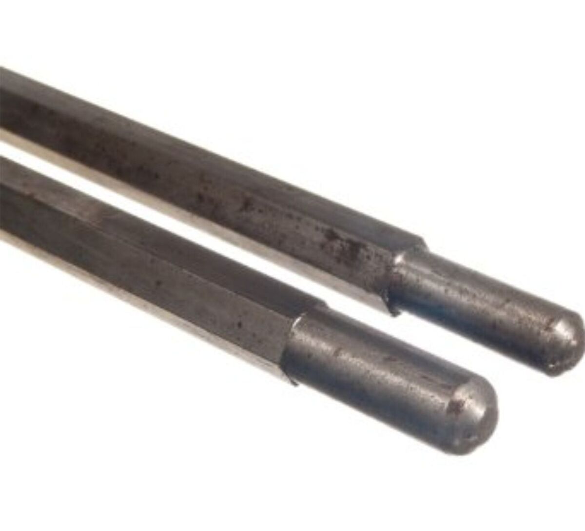 Pair of Hex Garage Door Winding Bars – 18" Length (1/2" to 7/16")