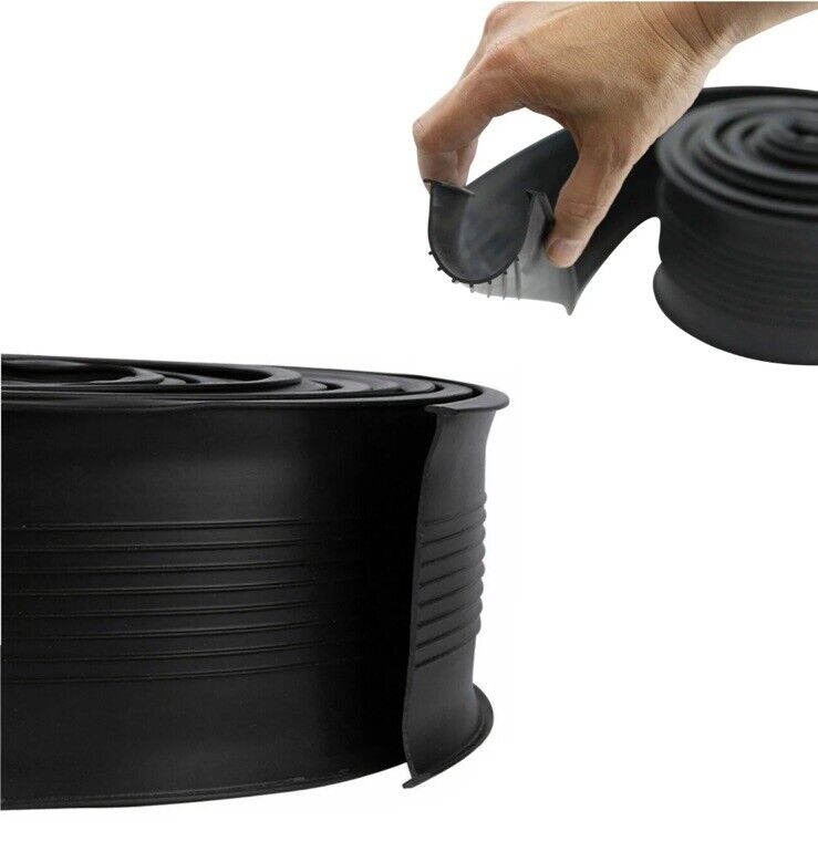 Astragal Bottom Seal – 4.5" Rubber – Heavy-Duty Weatherproof Garage Door Seal