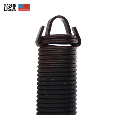 25" x 42" for 7' Garage Door Extension Spring - Clipped Ends, Sold in pairs