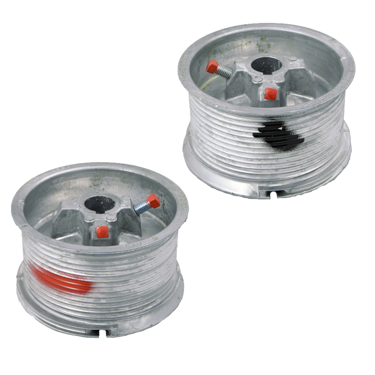うめ！！ D525-216 Garage Door Cable Drums – Standard Lift, Up to 18' High Doors