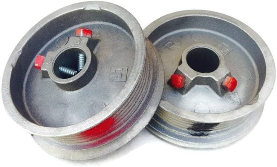 D400-96 Garage Door Cable Drums – Standard Lift, 265 lbs Capacity, 1/8" Cable, 1" Shaft (Pair)