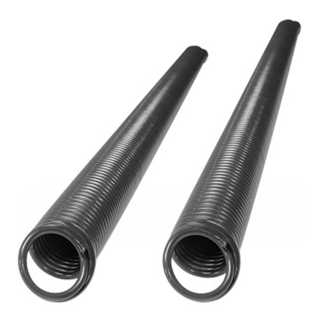 44" X 60" for 10' Garage Door Extension Spring - Double-Looped Ends, 80-280 lbs, Sold in Pairs