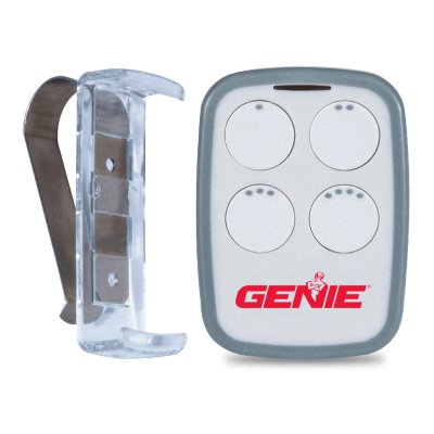 Genie GU4T-BX universal 4-button garage door remote front