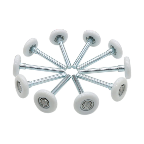 200 Pack Garage Door Steel Rollers – 2 Inch, 10 Ball Sealed Bearing, 4 Inch Stem, Steel