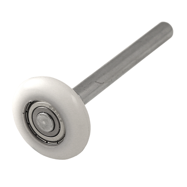 Garage Door Rollers White Nylon 2" 6200zzz Short WHITE