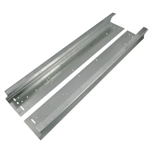 Commercial Center Stile End Pair – 1-5/8" 3591S Steel, 21" Galvanized Reinforcement (Sold in Pair)