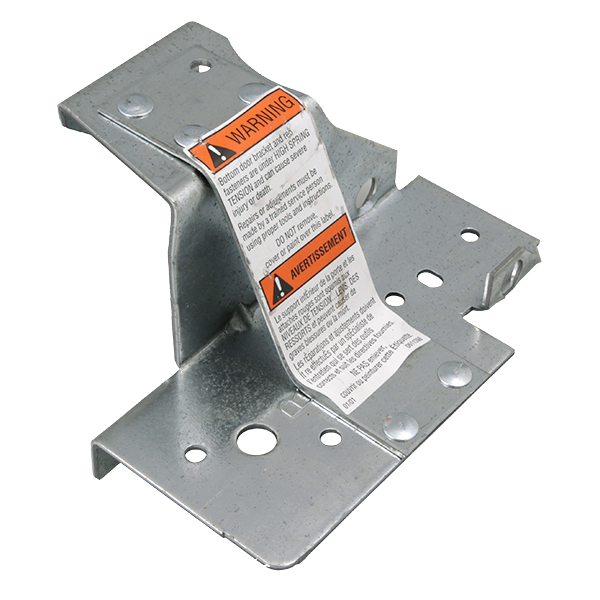 Garage Door Bottom Bracket BB-5R Low Headroom, Right Hand