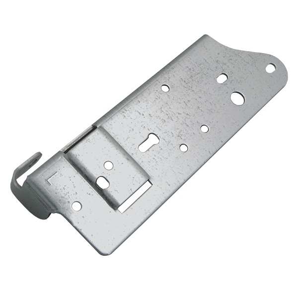 Garage Door Bottom Bracket CBB-95-3, Left Hand Without Roller Carrier