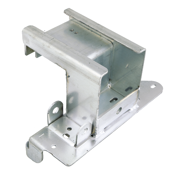 Garage Door Bottom Bracket CBB-95-3-Low Headroom, Heavy Duty, Left Hand