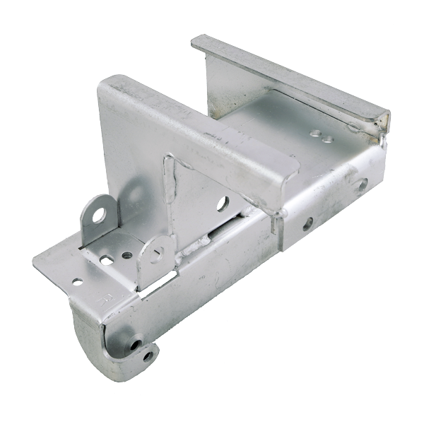 Garage Door Bottom Bracket CBB-95-3-Low Headroom, Heavy Duty, Right Hand